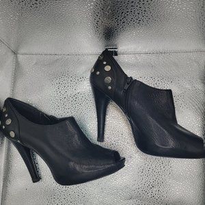 BCBG Black Ankle Boots